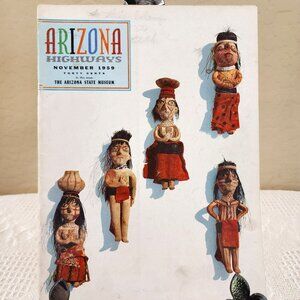 November 1959 Arizona Highways Magazine: State Museum, Apache Trail, Winter n AZ
